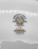 Noritake Noritake Laureate Hostess Set, 16" Oval Platter, Vegetable Bowl, Gravy Boat, Creamer & Sugar Bowl, Vintage Silver Trim , Thanksgiving - Serving Set ClassyTea