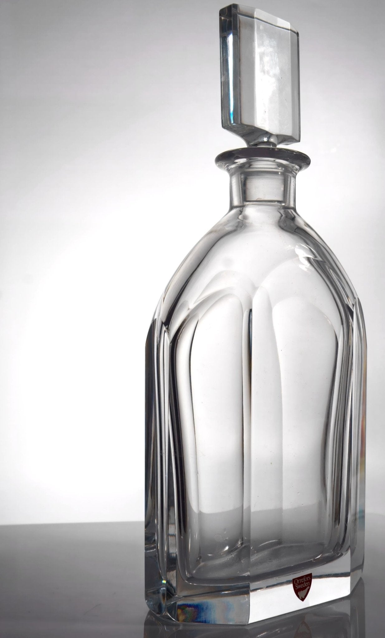 Orrefors Vintage Orrefors Palmqvist Crystal Decanter Coastal Midcentury Barware Crystal Swedish Glassware Bourbon Gift Scandi Whiskey Lover Gift - Crystal Decanter ClassyTea