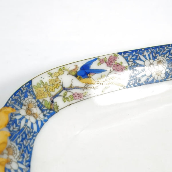 Pouyat Limoges 1890s Antique China Tray Set | French Antique Limoges Fine China Porcelain Trays for Vanity Catchall Trays for Cake Dessert Platters Gift - Dessert/Cake Platter ClassyTea