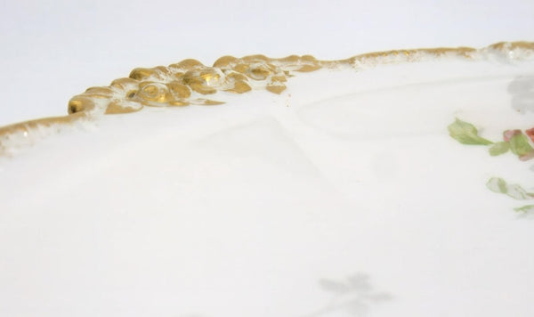 Pouyat Limoges Antique Pouyat Limoges Antique Cake Platter (1840s) - Dessert/Cake Platter ClassyTea