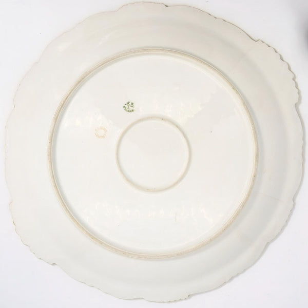 Pouyat Limoges Antique Pouyat Limoges Antique Cake Platter (1840s) - Dessert/Cake Platter ClassyTea