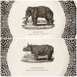 Prinknash Abbey Prinknash Abbey "Bewick's Beastes" Charger Set For 6 - Plates ClassyTea