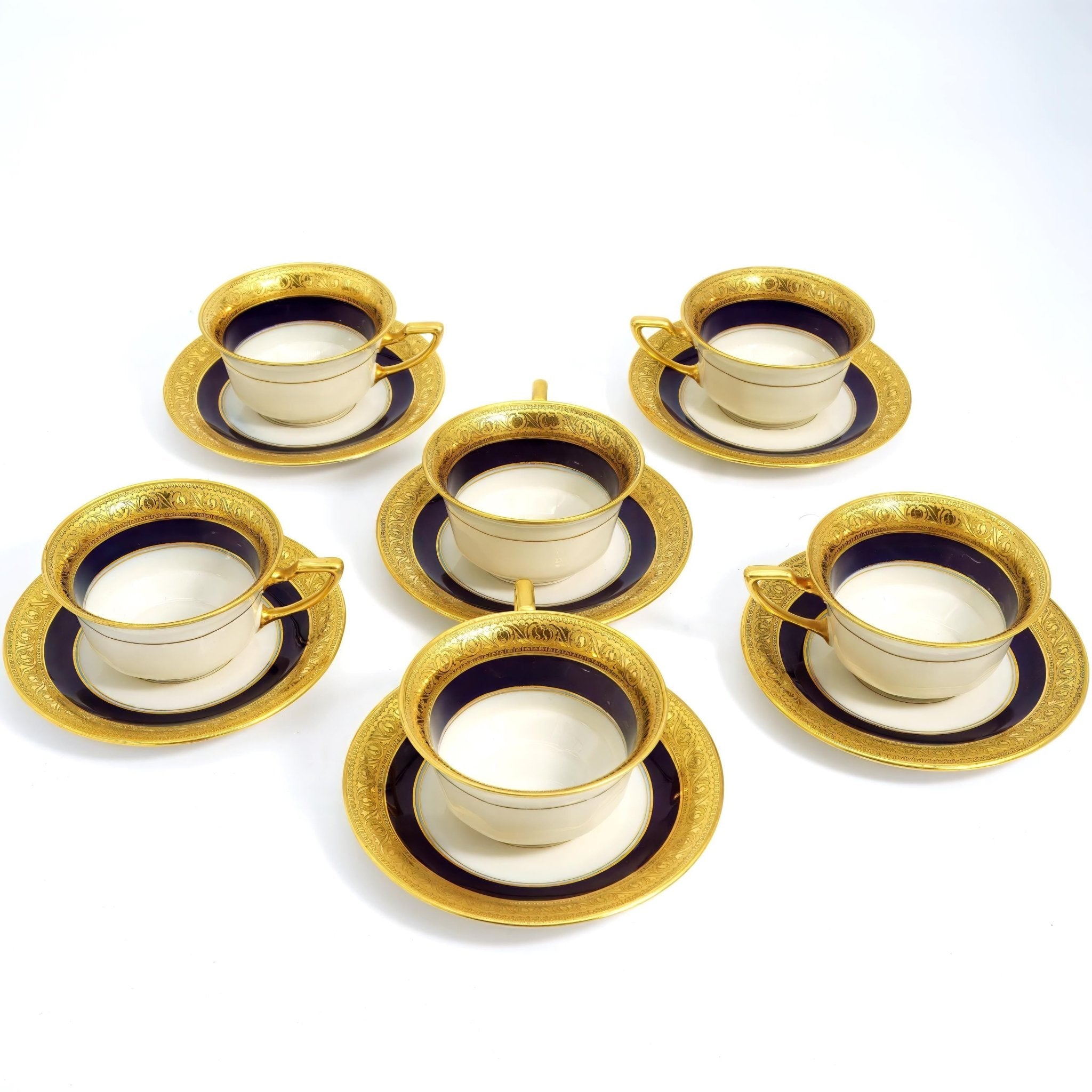 Rosenthal Thomas Rosenthal Teacup & Saucer Set (Set of 6) - Cups & Saucers ClassyTea