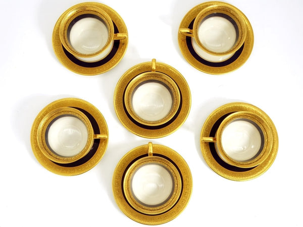 Rosenthal Thomas Rosenthal Teacup & Saucer Set (Set of 6) - Cups & Saucers ClassyTea
