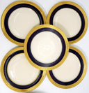 Rosenthal Antique Rosenthal Cobalt & Gold Dinner Plate - Dinner Plate Set ClassyTea