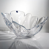 Royal Copenhagen Large Crystal Table Centerpiece for Minimalist Decor Royal Copenhagen Danish Glassware Midcentury Decorative Bowl for Fruit Bowl Scandi - Centerpiece Bowl ClassyTea