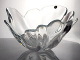 Royal Copenhagen Large Crystal Table Centerpiece for Minimalist Decor Royal Copenhagen Danish Glassware Midcentury Decorative Bowl for Fruit Bowl Scandi - Centerpiece Bowl ClassyTea
