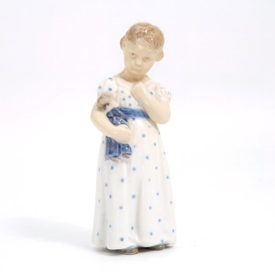 Royal Copenhagen “'Girl With Doll'” Figurine