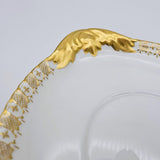 Royal Crown Derby Royal Crown Derby Heraldic Gold Large Tureen with Serving Plate, Vintage Fine Bone China, Made in England Made in England, Discontinued - Porcelain Tureen ClassyTea