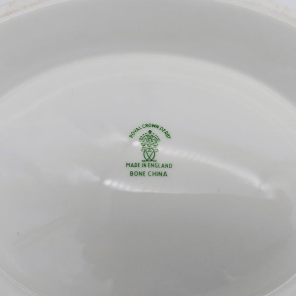 Royal Crown Derby Royal Crown Derby Heraldic Gold Large Tureen with Serving Plate, Vintage Fine Bone China, Made in England Made in England, Discontinued - Porcelain Tureen ClassyTea