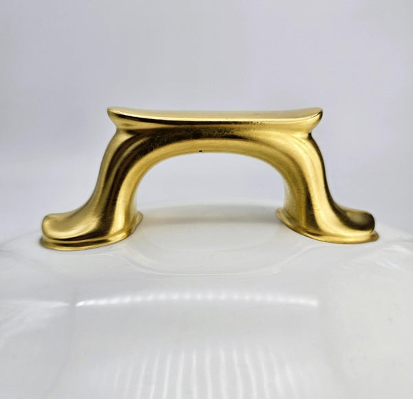 Royal Crown Derby Royal Crown Derby Heraldic Gold Large Tureen with Serving Plate, Vintage Fine Bone China, Made in England Made in England, Discontinued - Porcelain Tureen ClassyTea