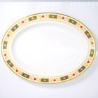Royal Crown Derby "Derby Border" Oval Serving Platter (16"L)