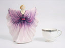 Royal Doulton Royal Doulton Isadora HN2938 Peter Gee Art Deco Art Nouveau Purple Butterfly Porcelain Figurine Unique Shelf Decor Mantle 1920s Gift Statue - Porcelain Figurine ClassyTea