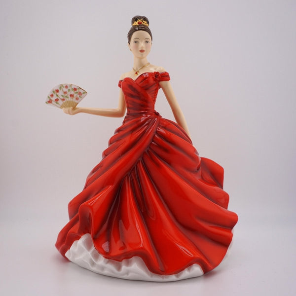 Royal Doulton Royal Doulton Marie (Pretty Ladies) Porcelain Figurine | Porcelain - Porcelain Figurine ClassyTea
