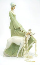 Royal Doulton Royal Doulton Strolling Reflections HN3073 antique decor porcelain figurine romantic style unique home gift curio display dog lover Art Deco - Porcelain Figurine ClassyTea