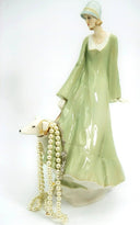 Royal Doulton Royal Doulton Strolling Reflections HN3073 antique decor porcelain figurine romantic style unique home gift curio display dog lover Art Deco - Porcelain Figurine ClassyTea