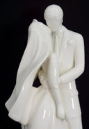 Royal Doulton Vintage Wedding Cake Topper | Tall 12" Bone China Royal Doulton Images Wedding Day Porcelain White Ivory Off White Curio Cabinet Antique - Porcelain Figurine ClassyTea