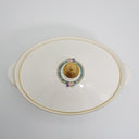 Royal Doulton Royal Doulton Orchard Hill H5233 Covered Vegetable Bowl – English Fine China with Multifloral and Fruit Design– Vintage Bone China Dinning - Vegetable Bowl ClassyTea