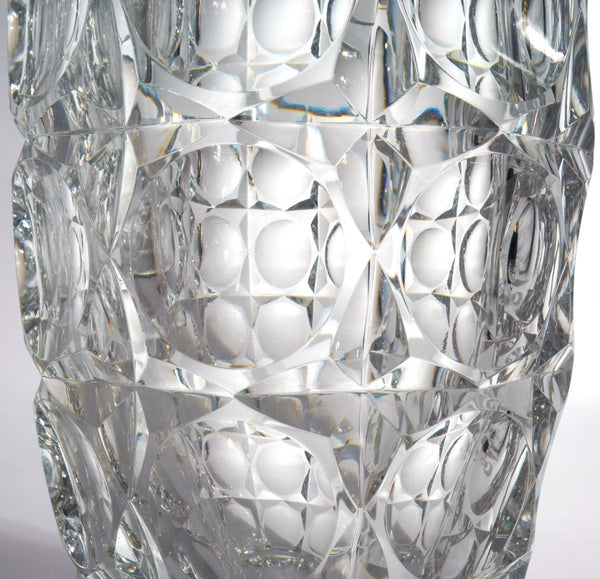 Saint - Louis Large Saint Louis Crystal Ice Bucket Art Deco Vase Vintage Crystal Champagne Bucket Glass Sculpture Unique Gift for Her Crystal Centerpiece - Ice Bucket ClassyTea