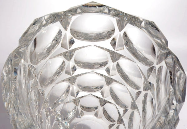 Saint - Louis Large Saint Louis Crystal Ice Bucket Art Deco Vase Vintage Crystal Champagne Bucket Glass Sculpture Unique Gift for Her Crystal Centerpiece - Ice Bucket ClassyTea