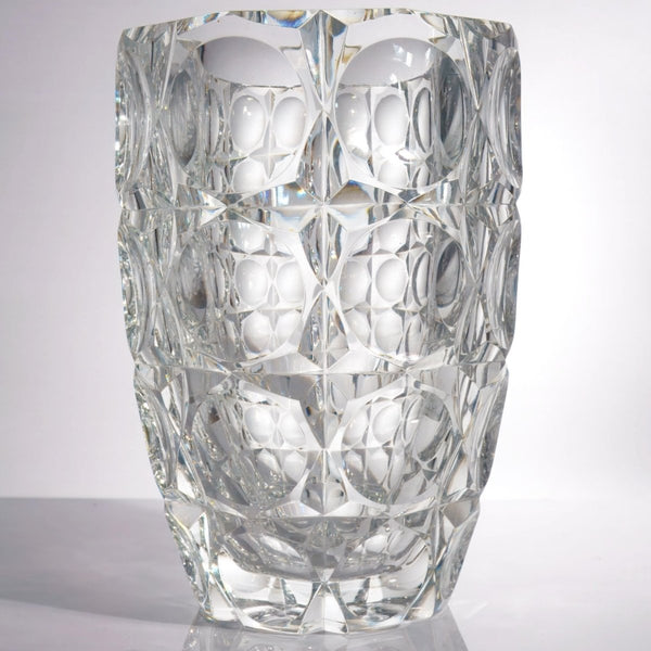 Saint - Louis Large Saint Louis Crystal Ice Bucket Art Deco Vase Vintage Crystal Champagne Bucket Glass Sculpture Unique Gift for Her Crystal Centerpiece - Ice Bucket ClassyTea