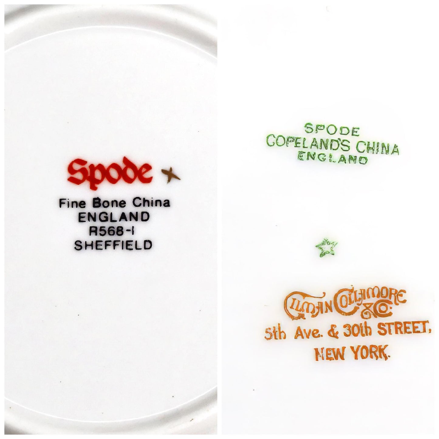 Spode Spode Sheffield China Set for 8 White Bone China Scalloped Display Antique China Cabinet Wedding Gift Copeland Antique Set with Soup Bowls - China Set ClassyTea