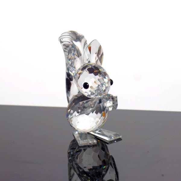 Swarovski Swarovski Crystal Squirrel Figurine | Tiny Crystal Animal Figurine Gift for Grandma Gift For Mom Gift Small Glass Animal Small Gift Mothers - Crystal Figurine ClassyTea