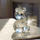 Swarovski Swarovski Crystal Teddy Bear Figurine | Tiny Crystal Animal Figurine Gift for Grandma Gift for Grandson Gift for Bear Lover Glass Animal - Crystal Figurine ClassyTea