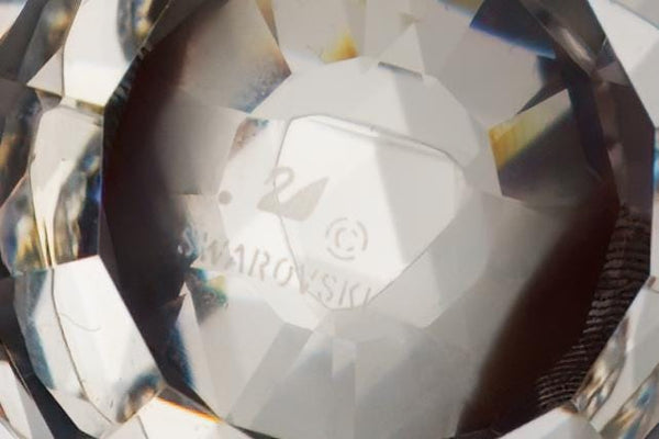 Swarovski Swarovski Crystal Teddy Bear Figurine | Tiny Crystal Animal Figurine Gift for Grandma Gift for Grandson Gift for Bear Lover Glass Animal - Crystal Figurine ClassyTea