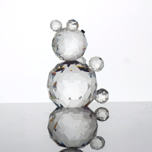 Swarovski Swarovski Crystal Teddy Bear Figurine | Tiny Crystal Animal Figurine Gift for Grandma Gift for Mom Gift for Bear Lover Small Glass Animal - Crystal Figurine ClassyTea