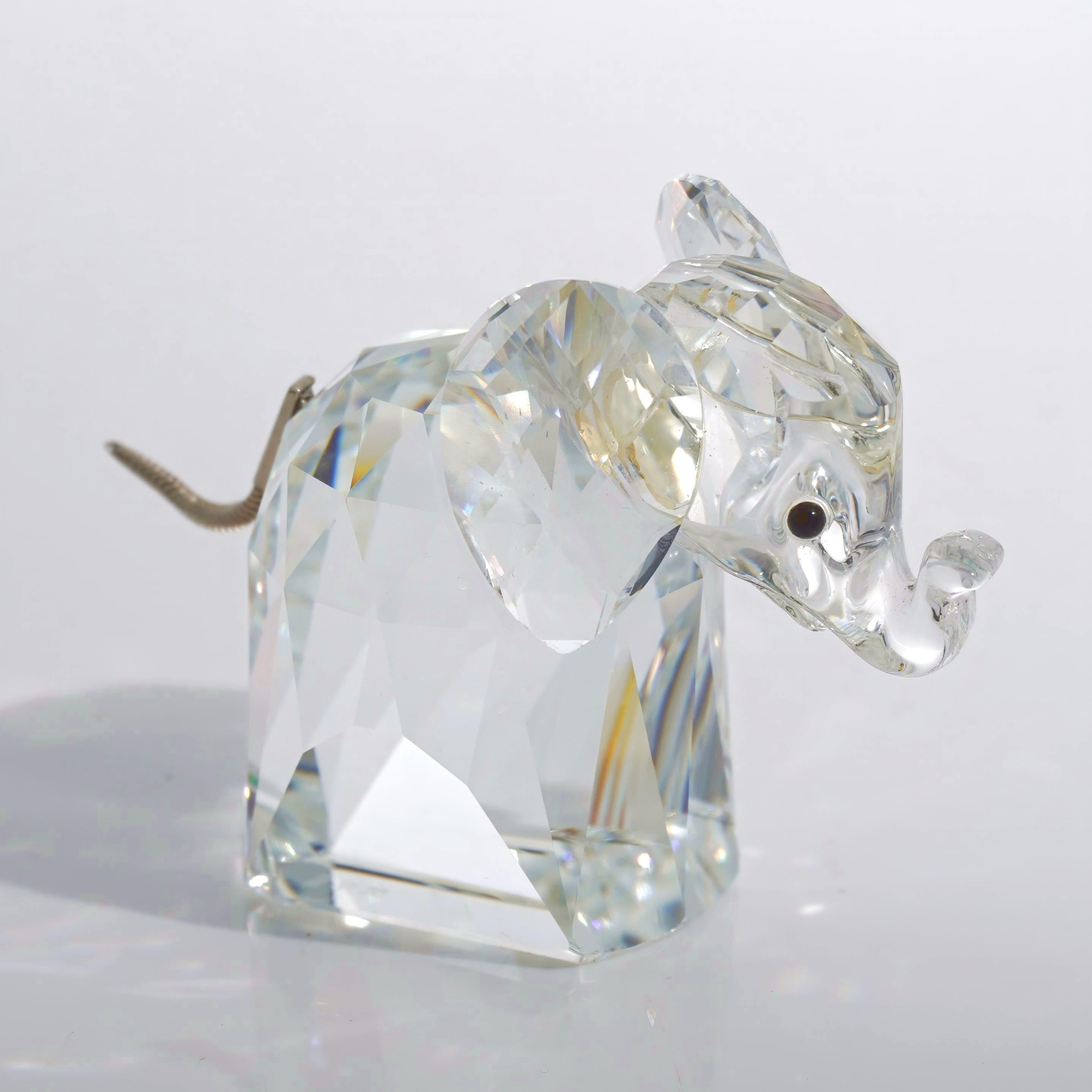 Swarovski Swarovski Crystal Elephant Figurine - Figurine ClassyTea
