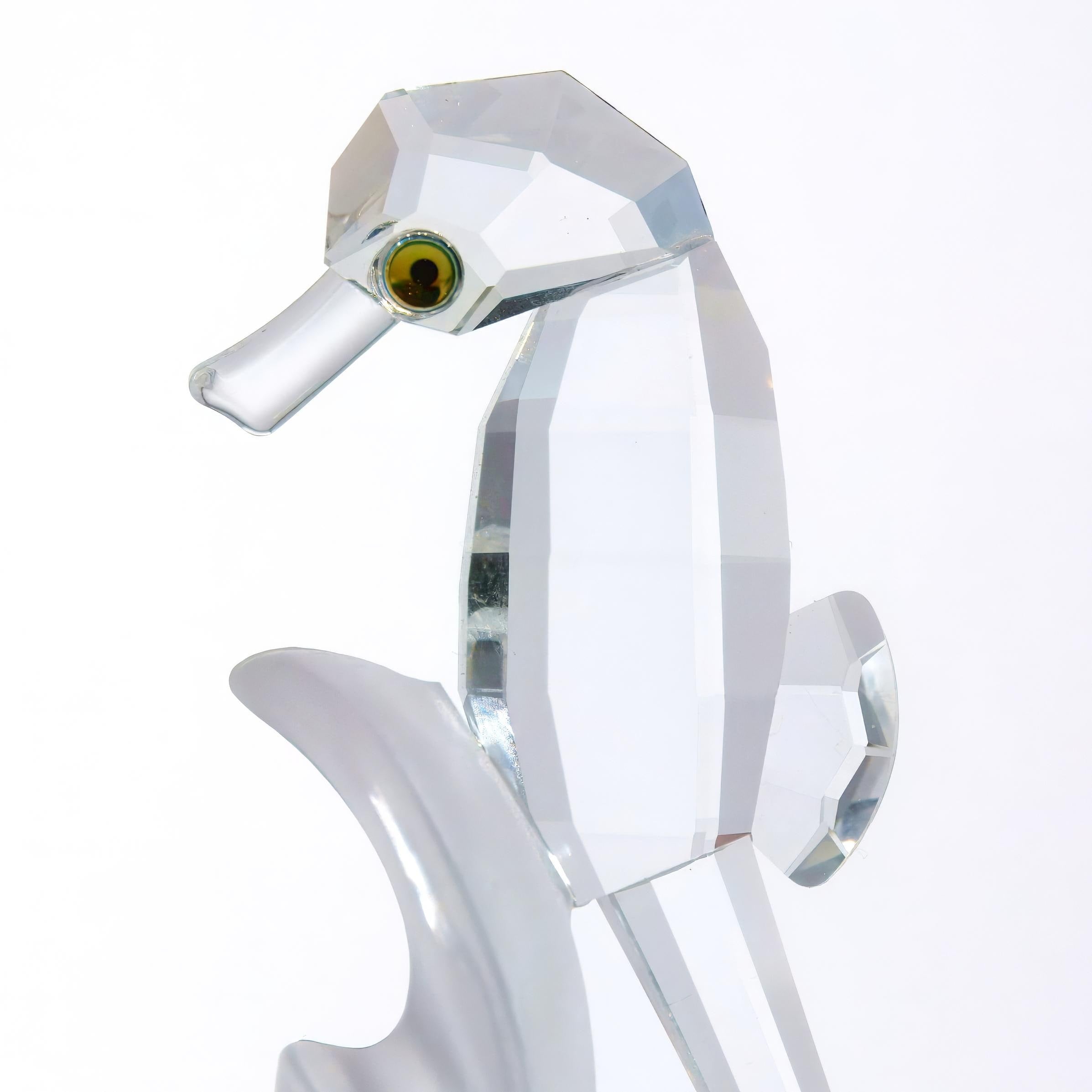 Swarovski Swarovski Crystal Seahorse Figurine - Figurine ClassyTea