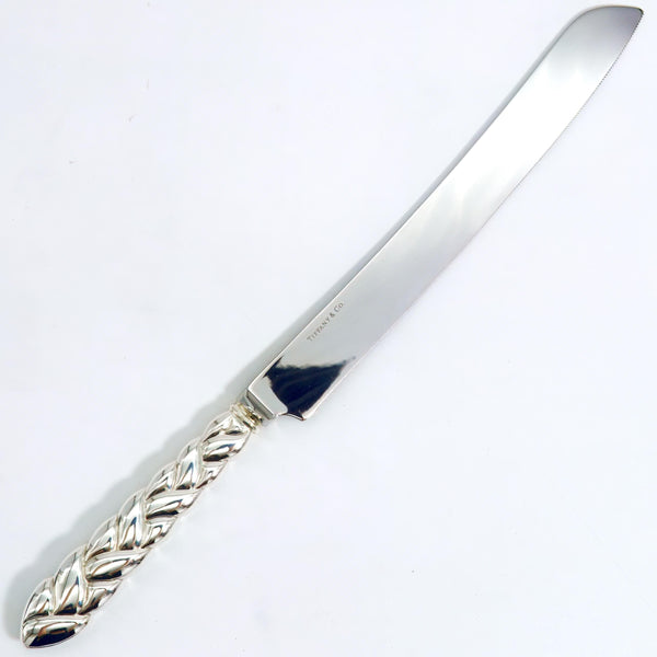 Tiffany & Co. Tiffany & Co. Sterling Silver Braided Cake Knife (13") - Cake Knife ClassyTea
