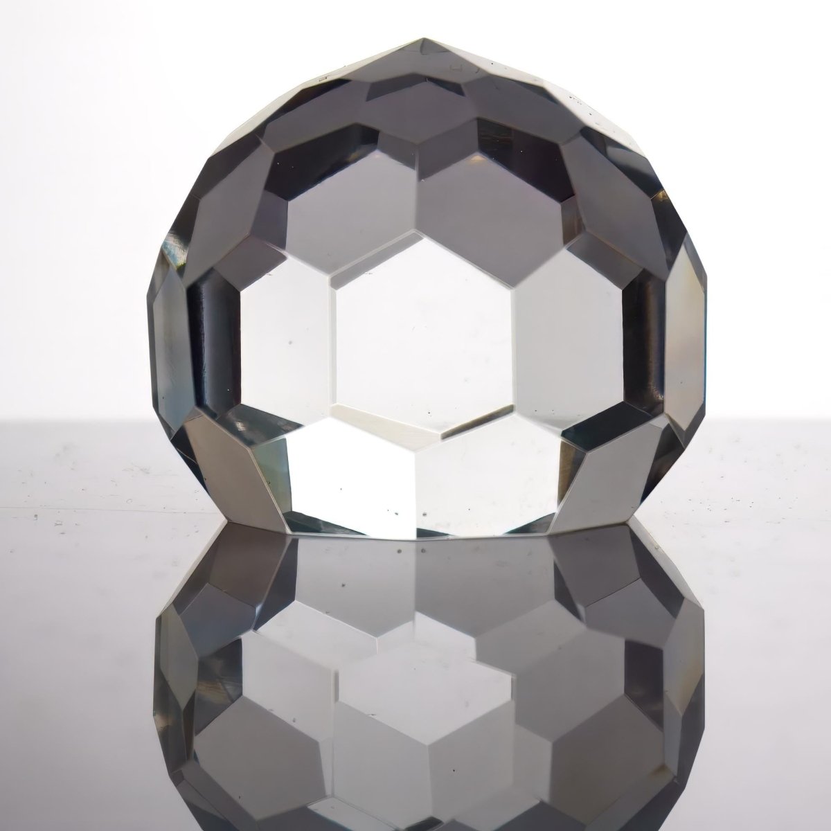 Tiffany & Co Tiffany And Co Paperweight | German - Precision Cut Crystal Unique Desk Decor Glass Old Money Aesthetic Style Round 3rd 15th Anniversary - Crystal Paperweight ClassyTea