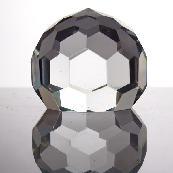 Tiffany & Co Tiffany And Co Paperweight | German - Precision Cut Crystal Unique Desk Decor Glass Old Money Aesthetic Style Round 3rd 15th Anniversary - Crystal Paperweight ClassyTea