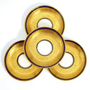 Tiffany & Co 1870s Antique Tiffany and Co. Bone China Espresso Cup Set | 22kt Gold Encrusted Victorian Era Demitasse Bone China Minton Cobalt Blue 20s - Demitasse/Espresso Cups ClassyTea