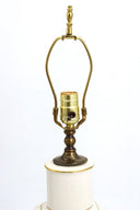 Tilden Thurber Floral Porcelain Table Lamp For Country Decor Ceramic Lamp For Farmhouse Aesthetic Brass Gold Unique Tilden Thurber Cute Lamp China Lamp - Table Lamp ClassyTea