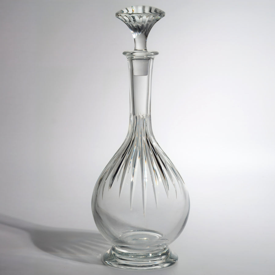 Baccarat Massena Decanter with Stopper (13.5") | Vintage Crystal