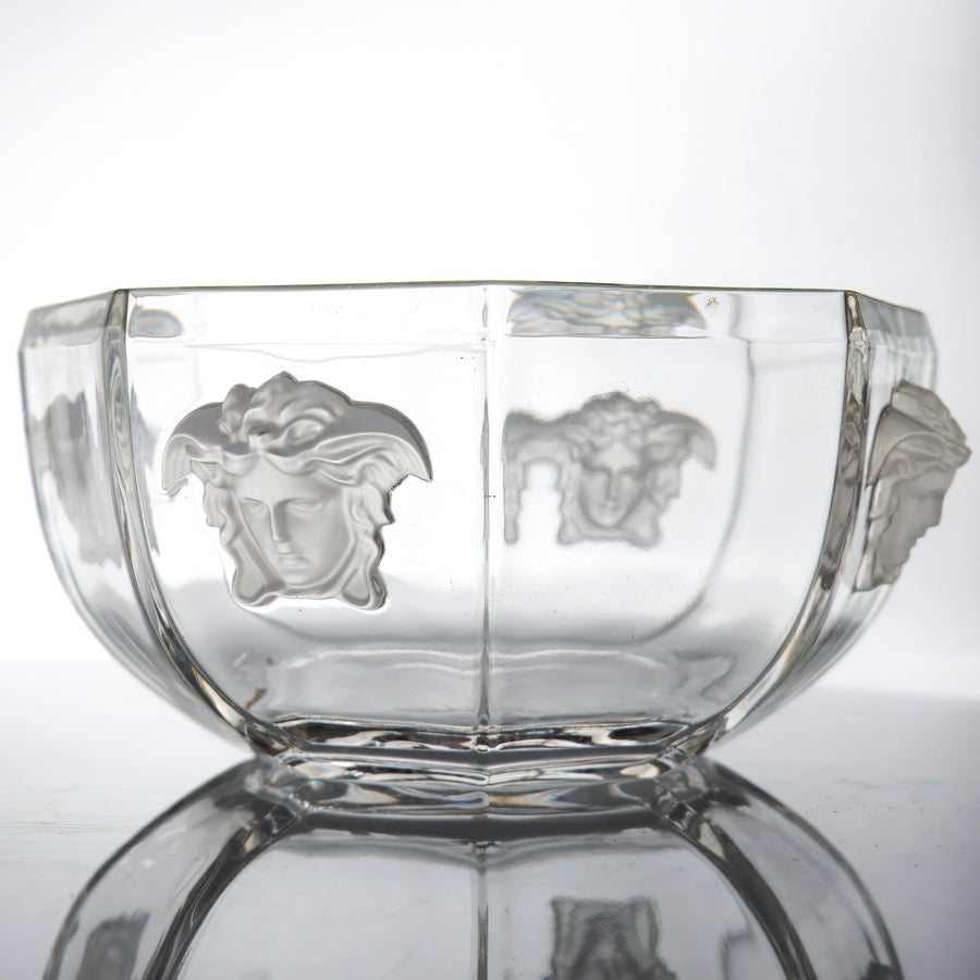 Versace Rosenthal Rosenthal "Medusa Lumiere" Crystal Bowl (7.5") - Centerpiece Bowl ClassyTea