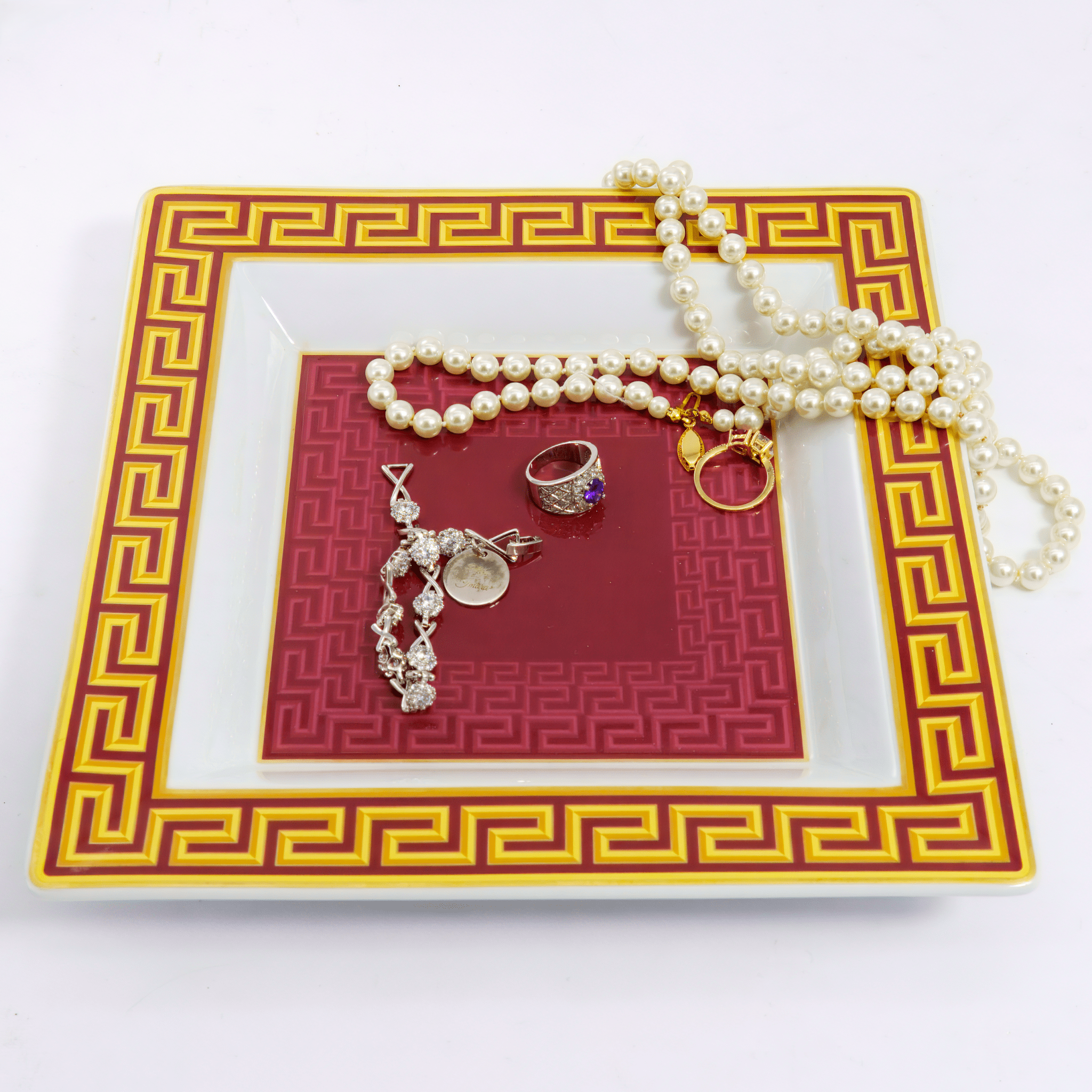 Versace x Rosenthal Versace "Méandre" Vide - Poche (8.5") - Decorative Bowl ClassyTea
