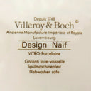 Villeroy & Boch Villeroy & Boch "Design Naif" Coffee Cup Set For 6 w/ Saucers - Coffee & Tea Sets ClassyTea