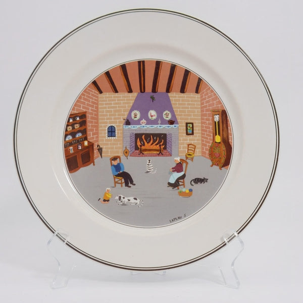 Villeroy & Boch Villeroy and Boch Design Naif dinner plates rustic vintage tableware French art dinnerware collectible formal dining plates farmhouse - Dinner Plates ClassyTea