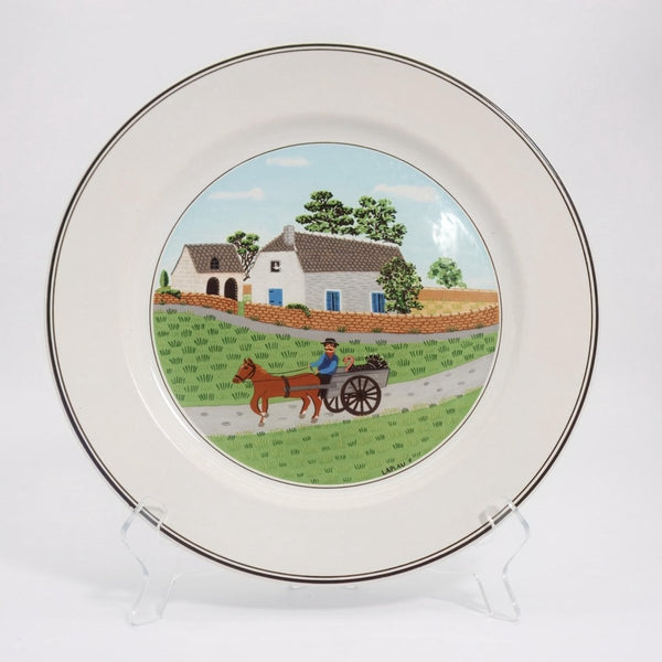 Villeroy & Boch Villeroy and Boch Design Naif dinner plates rustic vintage tableware French art dinnerware collectible formal dining plates farmhouse - Dinner Plates ClassyTea