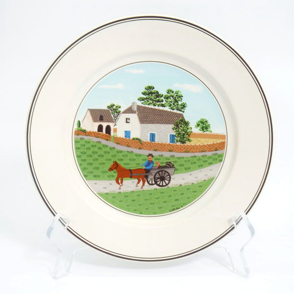 Villeroy & Boch Villeroy & Boch "Design Naif" Salad Plate Set For 6 - Plates ClassyTea