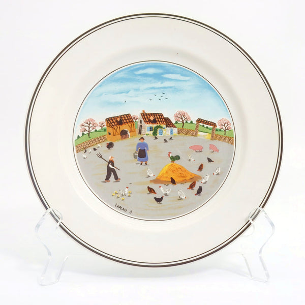 Villeroy & Boch Villeroy & Boch "Design Naif" Salad Plate Set For 6 - Plates ClassyTea