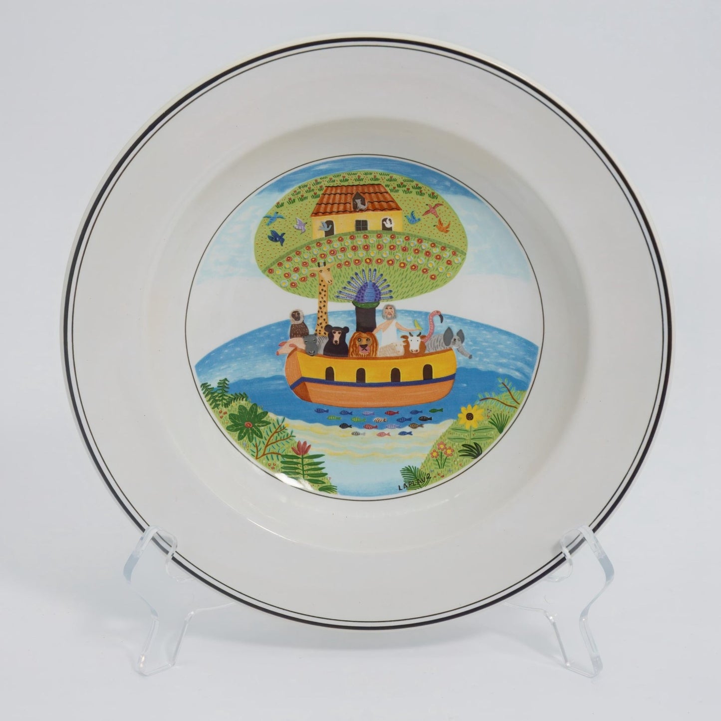 Villeroy & Boch Villeroy and Boch Design Naif Soup Bowls Vintage Rustic Tableware Elegant French Art Dinnerware Collectible Formal Dining Bowls Farmhouse - Soup Bowl ClassyTea