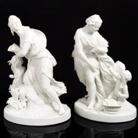 W. Brownfield Neoclassical Greek Sculpture Set