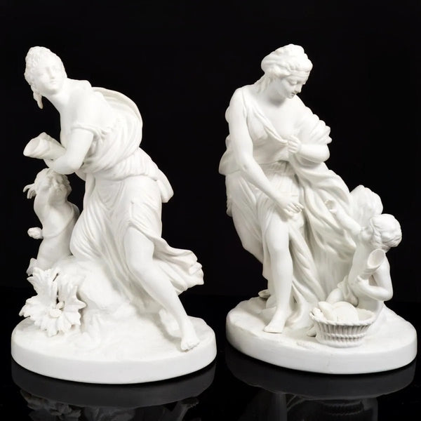 W. Brownfield W. Brownfield Neoclassical Greek Porcelain Sculpture (1860 - 1890) | Porcelain - Porcelain Sculpture ClassyTea