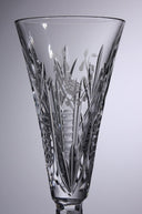 Waterford Waterford Crystal "Twelve Days of Christmas" Partridge in a Pear Tree Fluted Champagne Glass with Charm Christmas Gift, Vintage Glassware - Champagne Flute ClassyTea