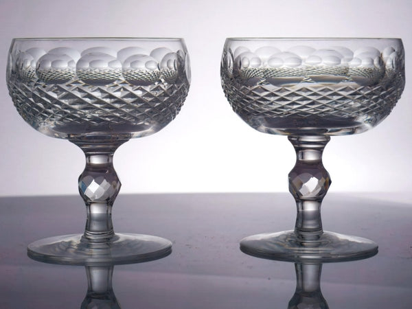 Waterford Waterford Colleen Coupe Champagne Glass (1953) (Set for 8) | Crystal - Coupe Champagne Glass ClassyTea